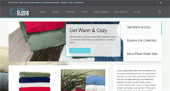 Desktop Screenshot of cozyfleecesheets.com